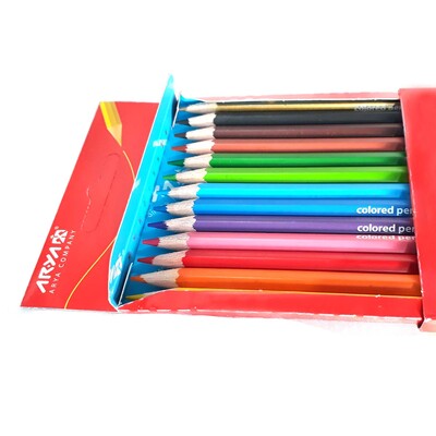 مداد رنگی 12 رنگ آریا کد 3016