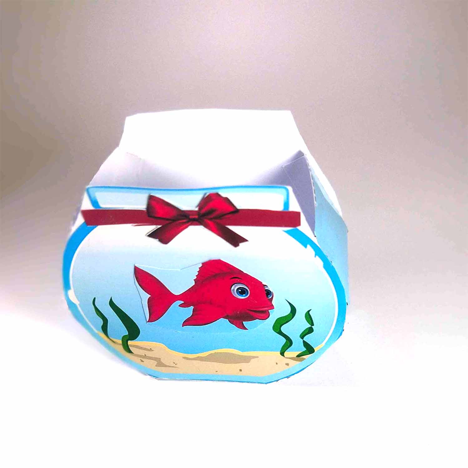 بازی فکری چسب کاغذ قیچی مدل تنگ ماهی